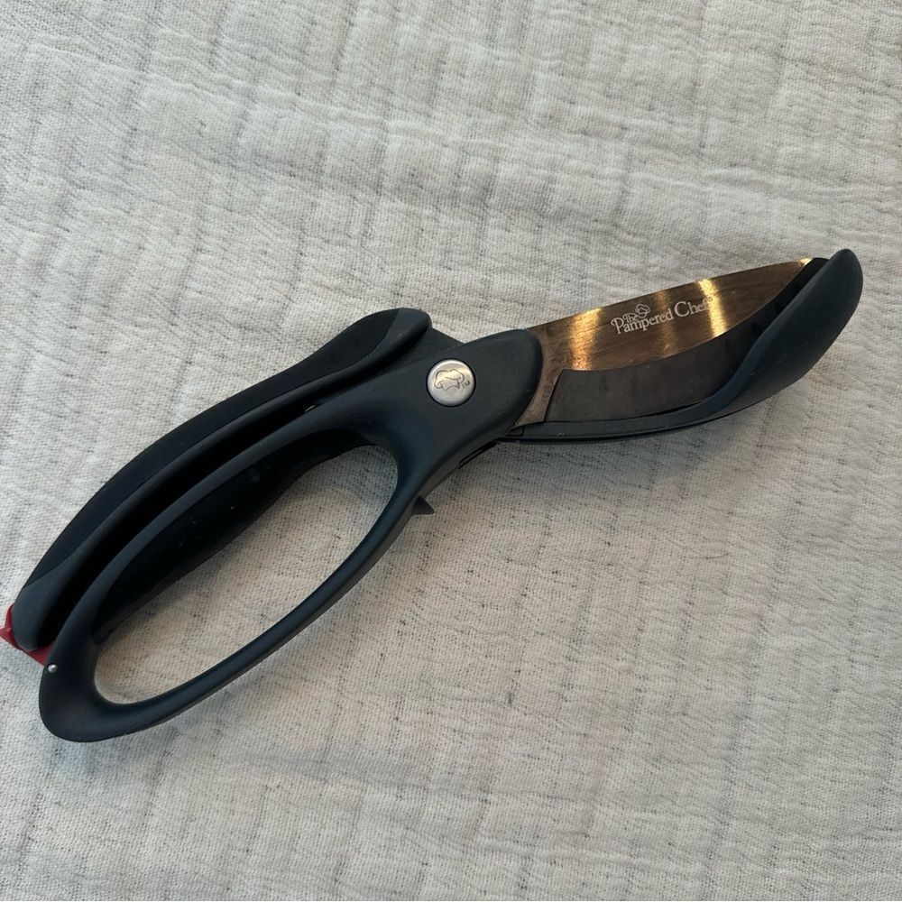 The Pampered Chef Salad Chopper Dual Blade Lettuce Scissors